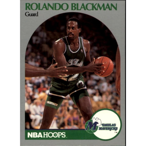 1990-91 Hoops #82 Rolando Blackman NBA Basketball Trading Card