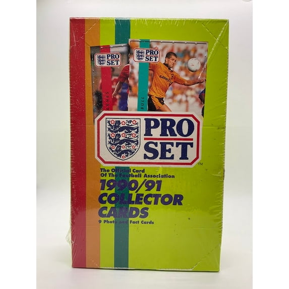 1990-91 Pro Set Soccer Collector Cards