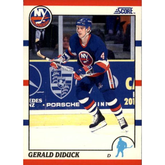 1990-91 Score #139 Gerald Diduck NHL Hockey Trading Card