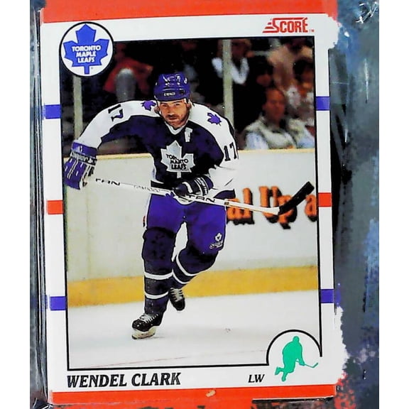 1990-91 Score BILINGUAL Toronto Maple Leafs Team Set 17 Cards Wendel Clark