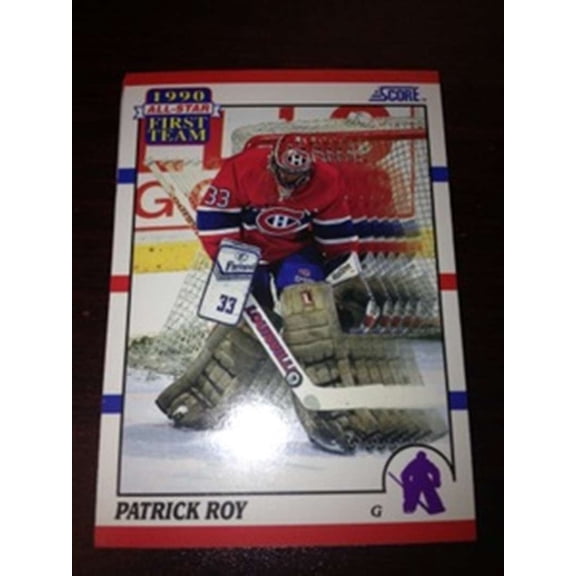 1990-91 Score Montreal Canadiens Team Set 19 Cards Patrick Roy (4 diff)