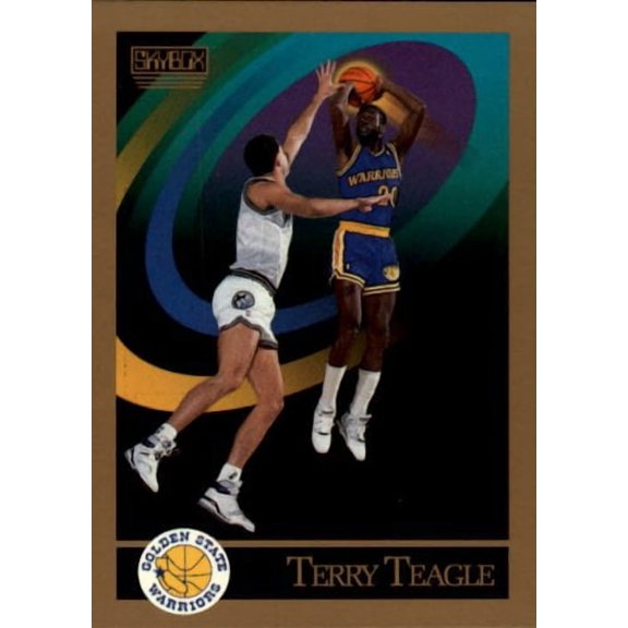 1990-91 SkyBox #102 Terry Teagle SP NBA Basketball Trading Card