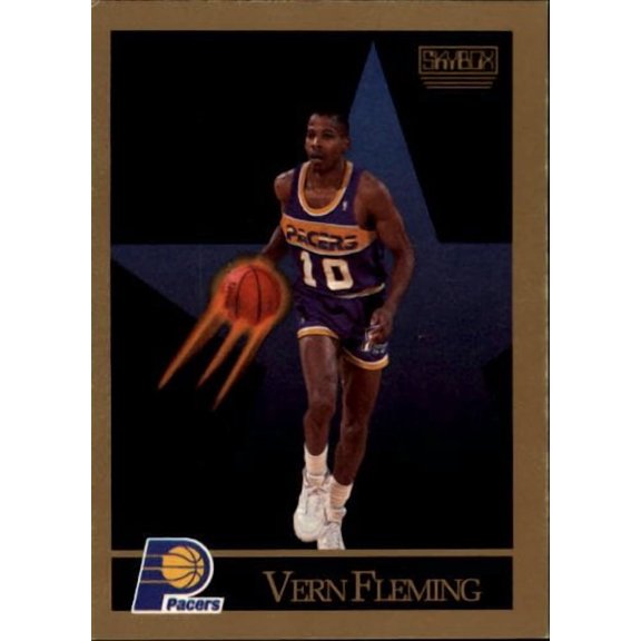1990-91 SkyBox #114 Vern Fleming NBA Basketball Trading Card