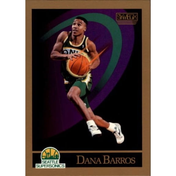 1990-91 SkyBox #263 Dana Barros RC NBA Basketball Trading Card