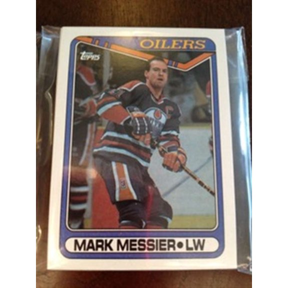 1990-91 Topps Edmonton Oilers Team Set Mark Messier NM-MT
