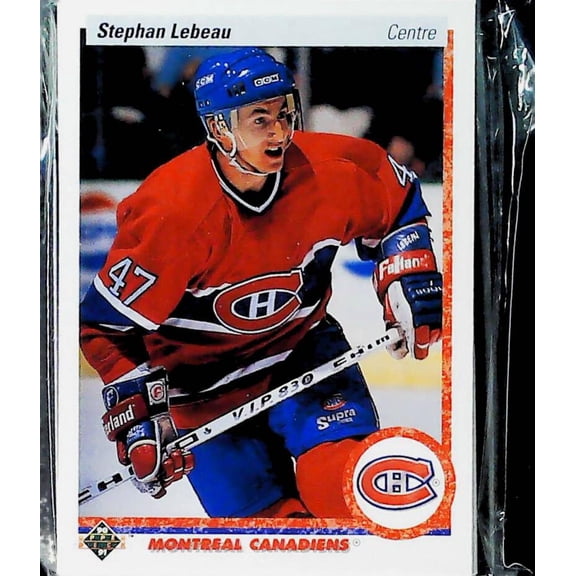 1990-91 Upper Deck French Montreal Canadiens Team Set 27 Cards Patrick Roy