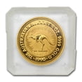 thumbnail image 1 of 1990 Australia 1/2 oz Gold Nugget BU, 1 of 3