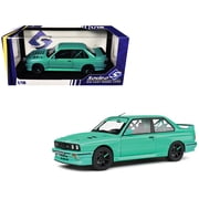 1990 BMW E30 M3 Custom Drift Missile Blue 1/18 Diecast Model Car by Solido