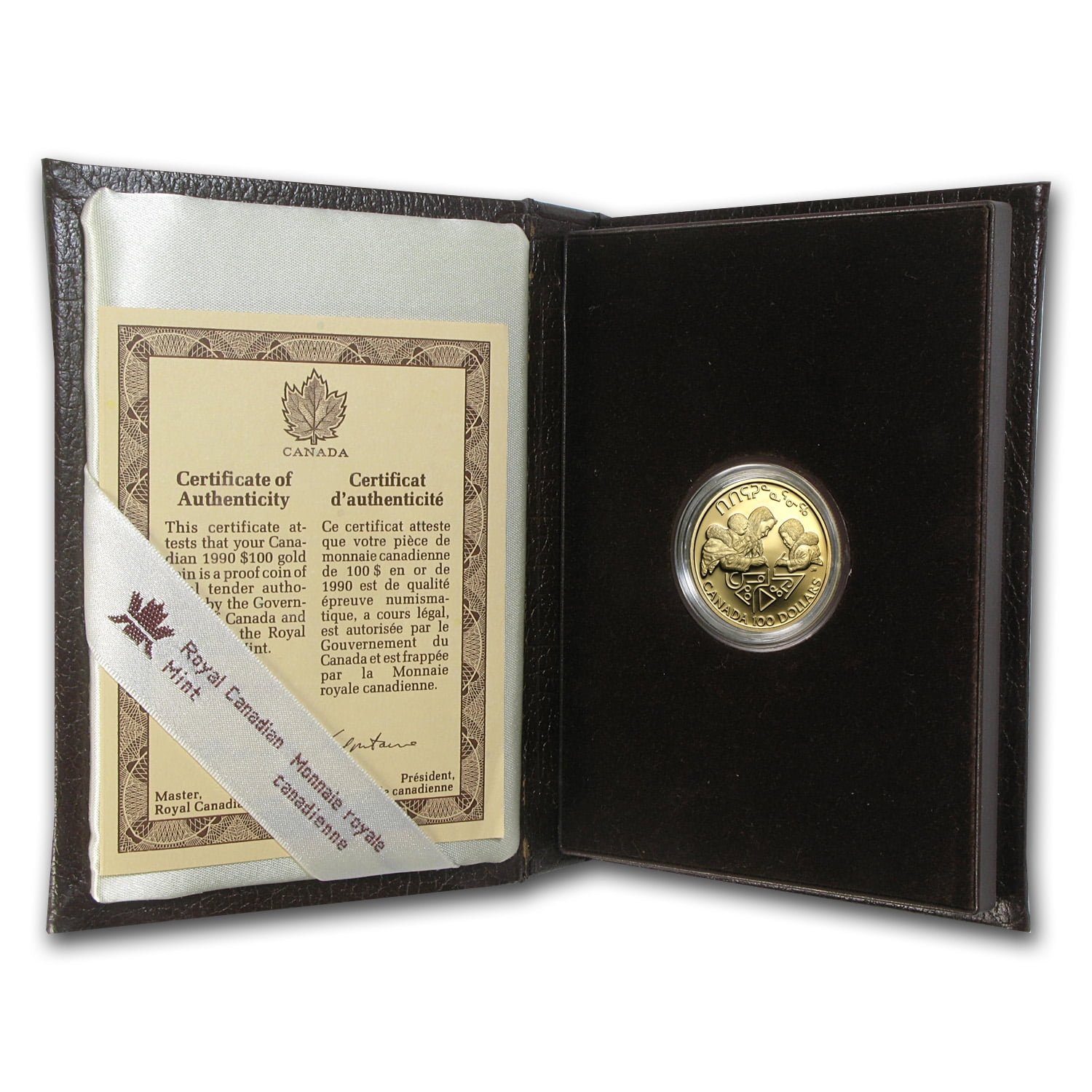 1990-Canada-1-4-oz-Proof-Gold-