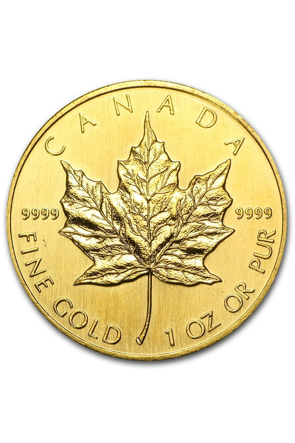 1990 Canada 1 oz Gold Maple Leaf BU