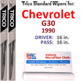 thumbnail image 1 of 1990 Chevrolet G30 Wiper Blades (Set of 2), 1 of 3