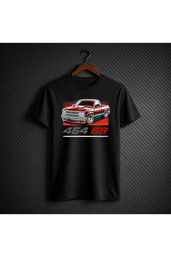 1990 Chevy 454 SS Pickup Truck Graphic Tee