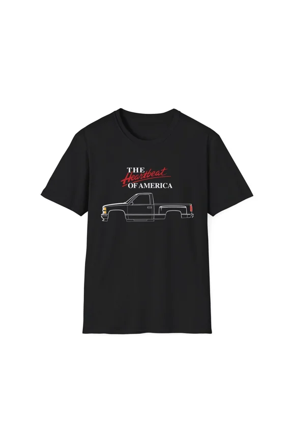 1990 Chevy K1500 Shirt | GMT400 “Heartbeat of America” Classic Truck Tee