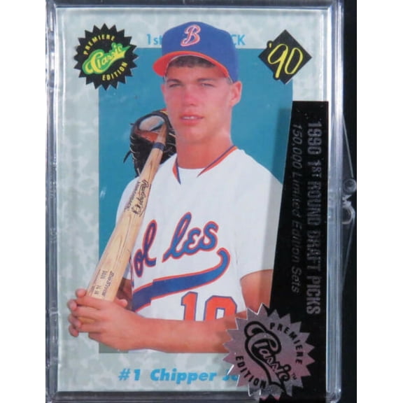 1990 Classic 1st Round MLB Draft Picks Factory Sealed, Serial Numbered Baseball Card Set (Includes 27 Cards)