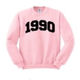 thumbnail image 1 of 1990 College Style Sweatshirt Unisex X-Large Pink, 1 of 5
