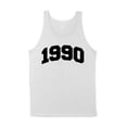 thumbnail image 1 of 1990 College Style Tank Top Unisex X-Small White, 1 of 5