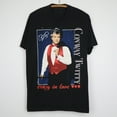 1990 Conway Twitty Crazy In Love Shirt Short Sleeve Black Unisex S