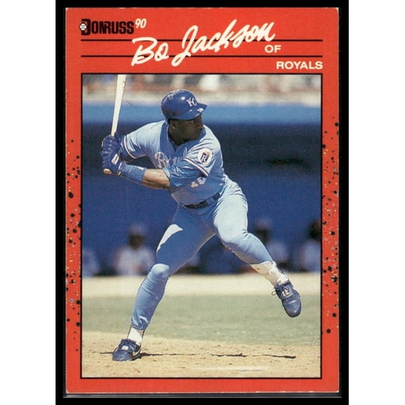 1990 Donruss Bo Jackson #61 Kansas City Royals Baseball Card