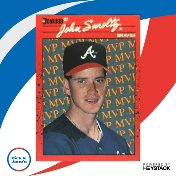 1990 Donruss John Smoltz Bonus MVPs #BC-12 Atlanta Braves