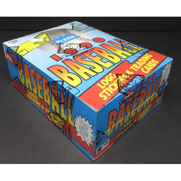 1990 Fleer Baseball Unopened Wax Box (FASC)