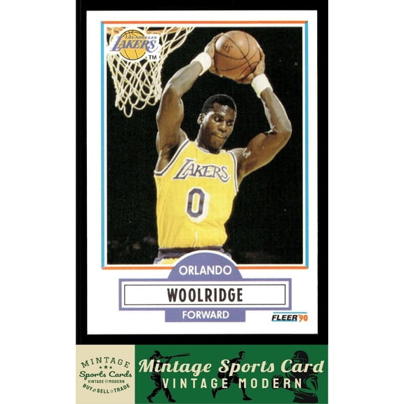 1990 Fleer Orlando Woolridge #96