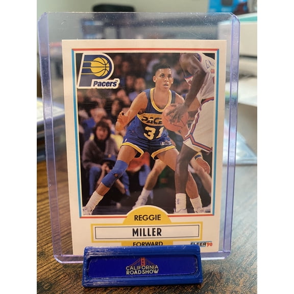1990 Fleer Reggie Miller #78 Indiana Pacers Basketball Card