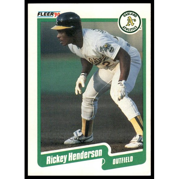 1990 Fleer Rickey Henderson #10