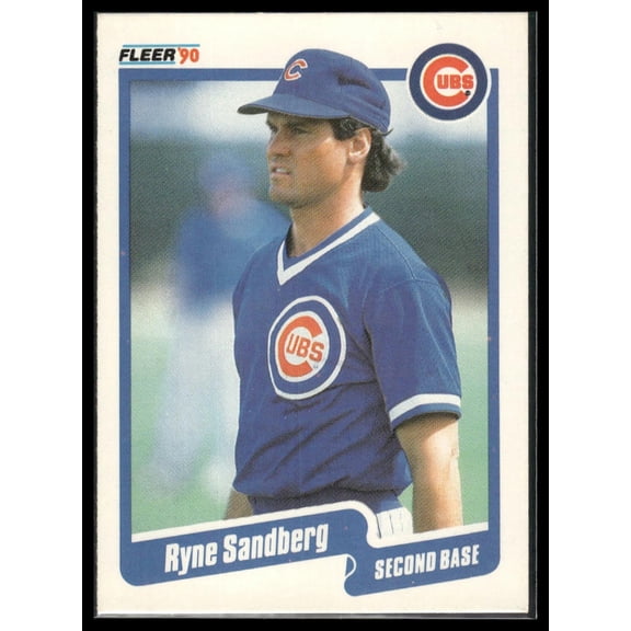 1990 Fleer Ryne Sandberg #40