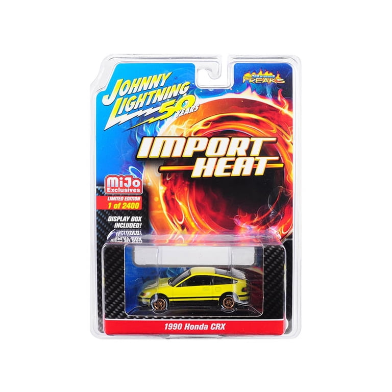 Johnny Lightning JLCP7201 1990 Honda CRX Street Freaks Johnny