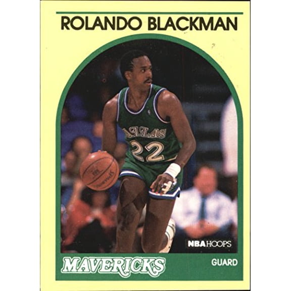 1990 Hoops 100 Superstars #21 Rolando Blackman NBA Basketball Trading Card