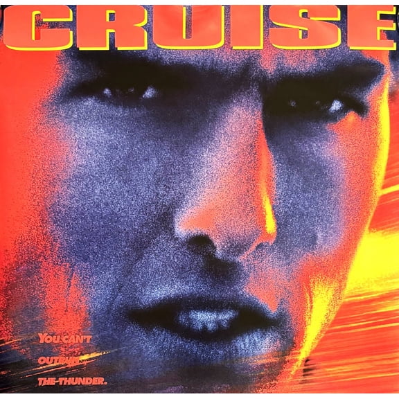 1990 Original Days of Thunder Movie Poster - Tom Cruise - 21" X 34.5"