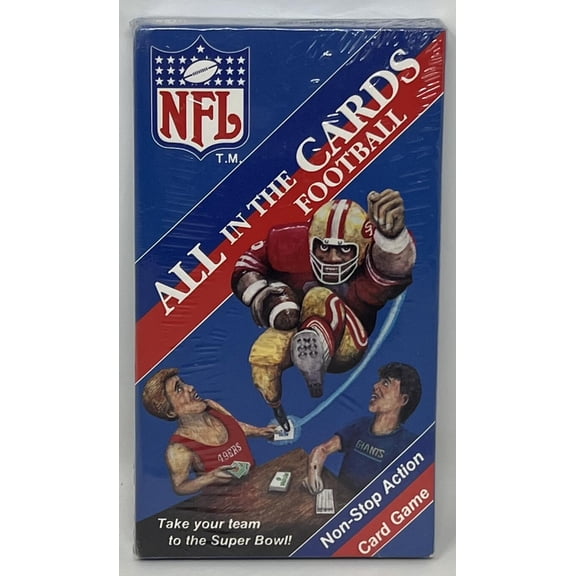 1990 Perfect Game All In The Cards NFL Football Collector's Memorabilia Box