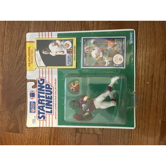1990 Ricky Sanders Washington Starting Lineup Figure