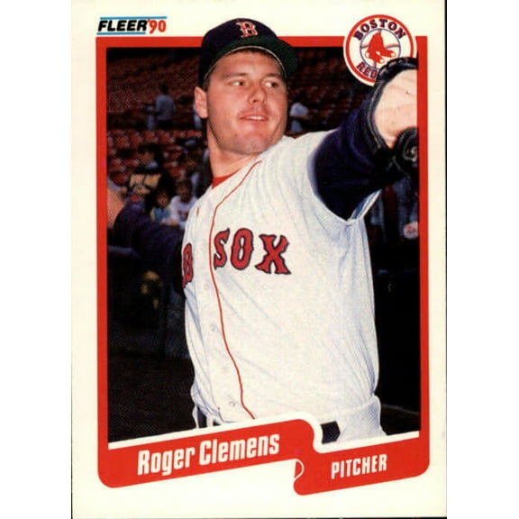 1990 Roger Clemens Fleer Baseball Card #271