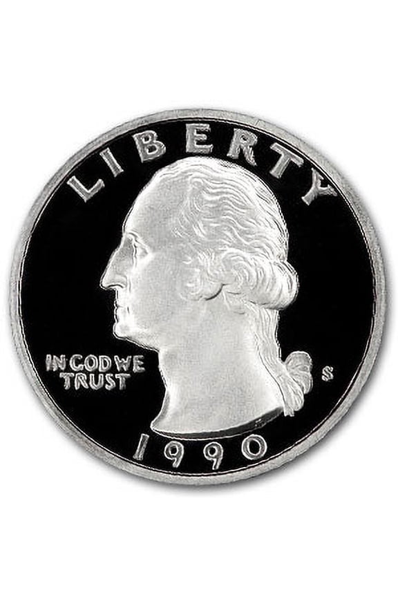 1990-S Washington Quarter Gem Proof
