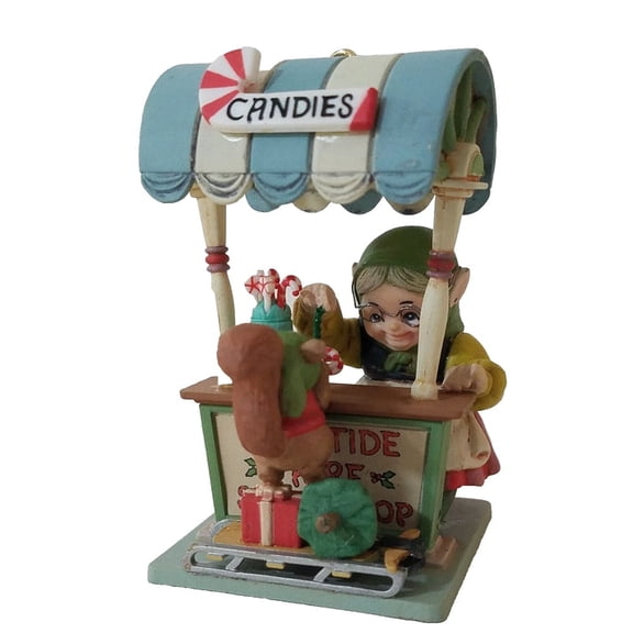 1990 Santas Sweets (Christmas Window) Enesco Christmas Tree Ornament 563196