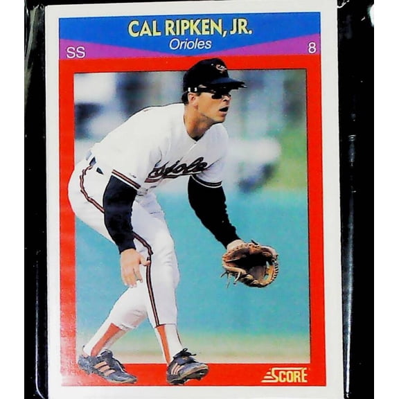 1990 Score 100 Super Stars Superstars Baltimore Orioles Team Set Cal Ripken 3 Cards NM-MT