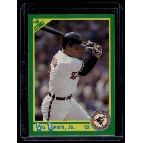 1990 Score #2 Cal Ripken Jr Baseball Card Baltimore Orioles Near Mint Baltimore Orioles MLB BASEBALL Trading Card