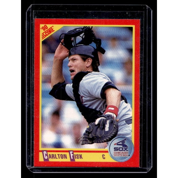 1990 Score Carlton Fisk #290
