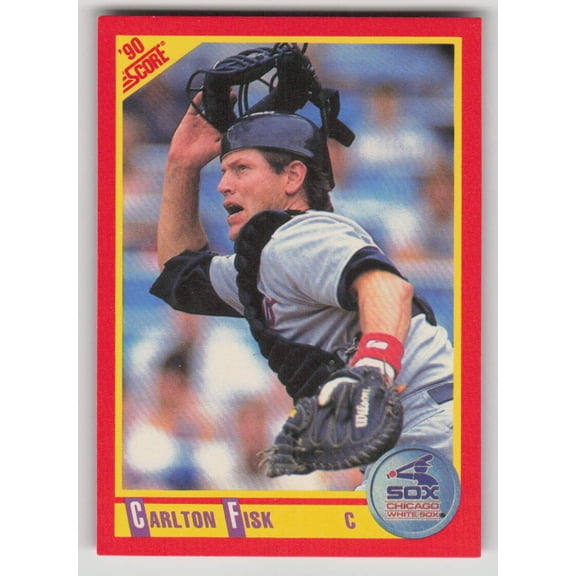 1990 Score Carlton Fisk #290