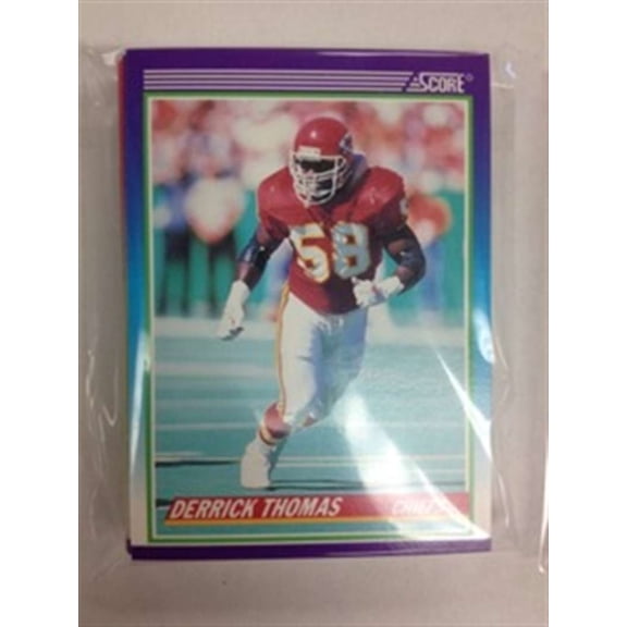 1990 Score Football Kansas City Chiefs Team Set 33 Cards w RC