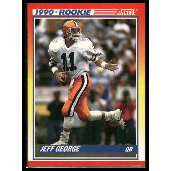 1990 Score Jeff George #634 RC