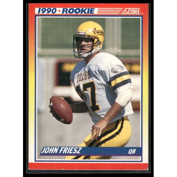 1990 Score John Friesz #309 RC