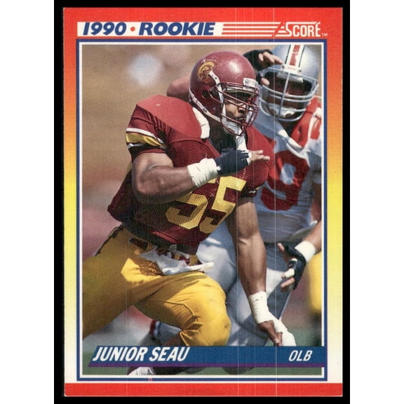 1990 Score Junior Seau #302 RC