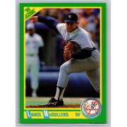 1990 Score Lance McCullers New York Yankees #186 Baseball Card