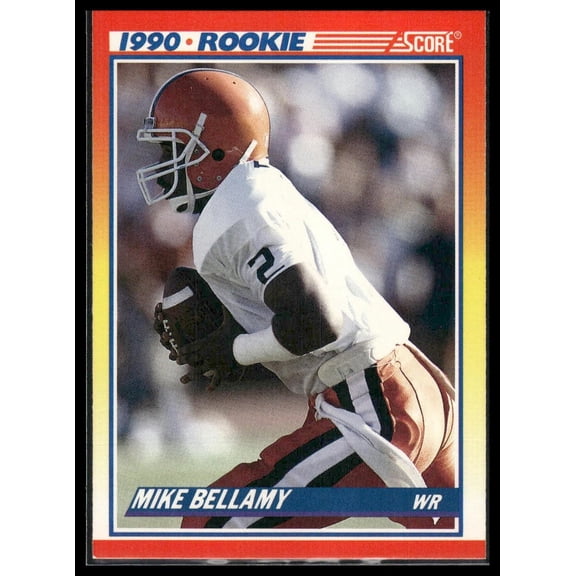 1990 Score Mike Bellamy #626 RC