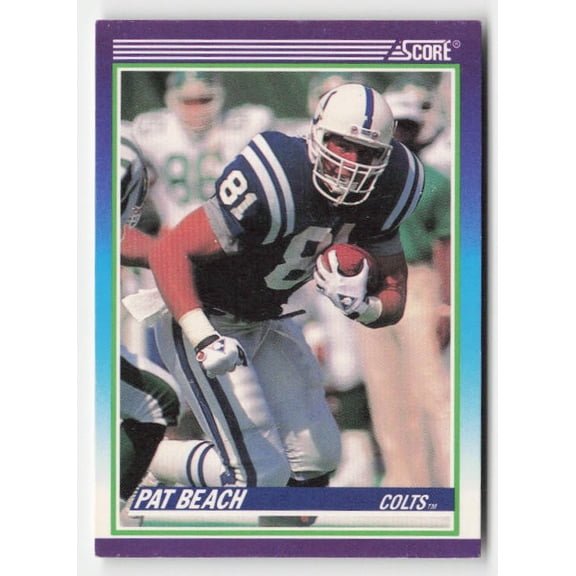 1990 Score Pat Beach #505