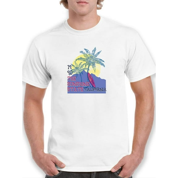 1990 Sunshine State Art T-Shirt Men -Image by Shutterstock, Male Small