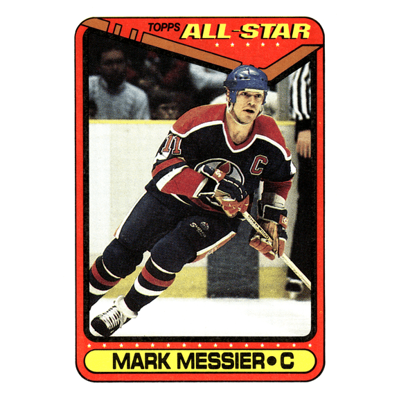 1990 Topps All-Star Mark Messier #193