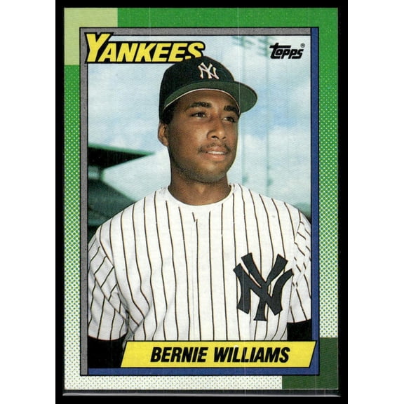 1990 Topps Bernie Williams #701 RC New York Yankees Baseball Card
